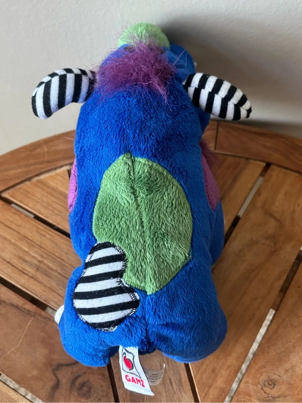 Vintage Ganz Midnight Monster Plush 9” Stuffed Animal Webkins No Code
